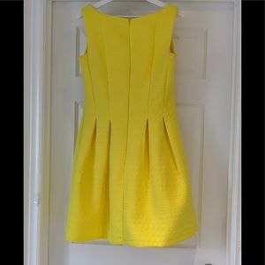 Taylor cocktail yellow dress